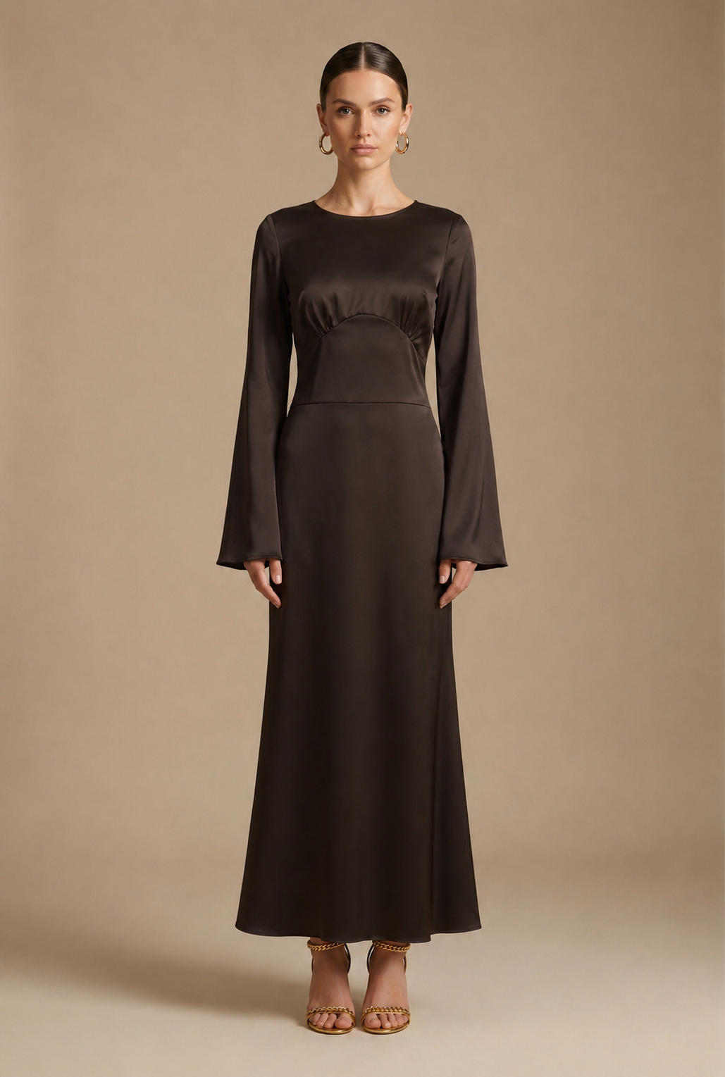 Women's Dress | Long Sleeve Maxi