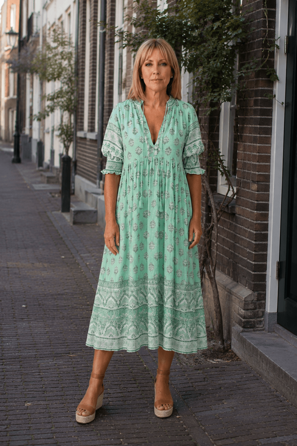 Women’s Dress | Flowy Midi Summer