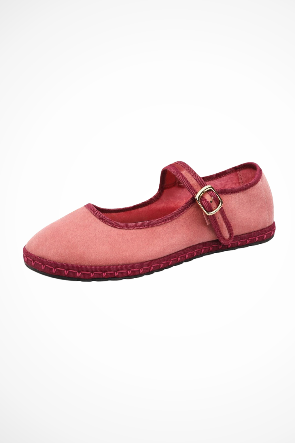 Mary Jane Shoes Women | Ballet Flats with Buckle Strap