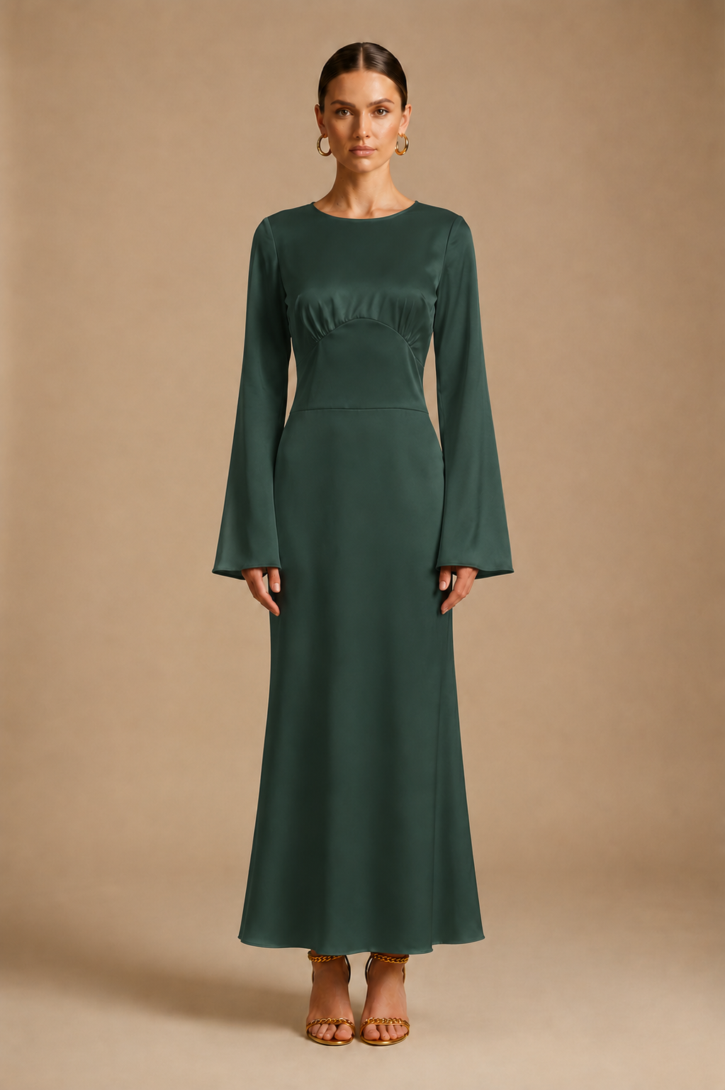 Women's Dress | Long Sleeve Maxi
