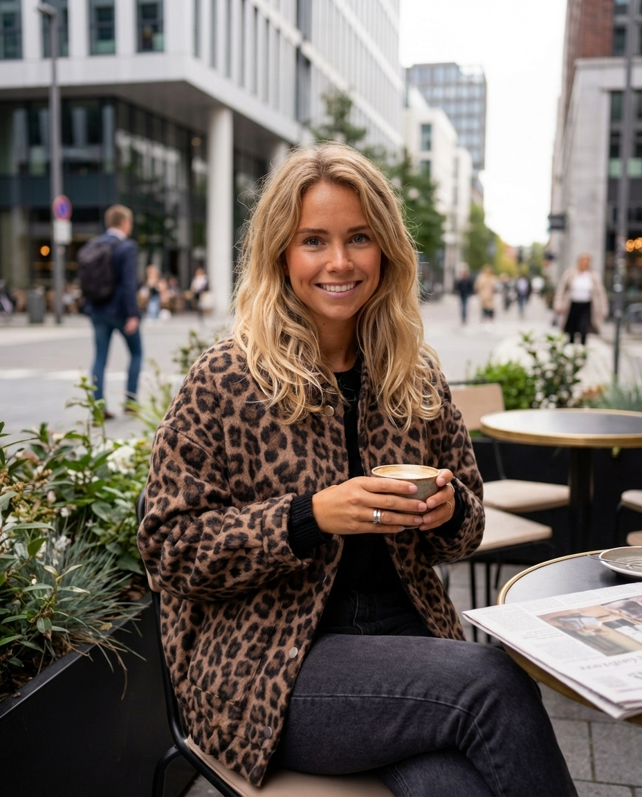Leopard Print Jacket | Women