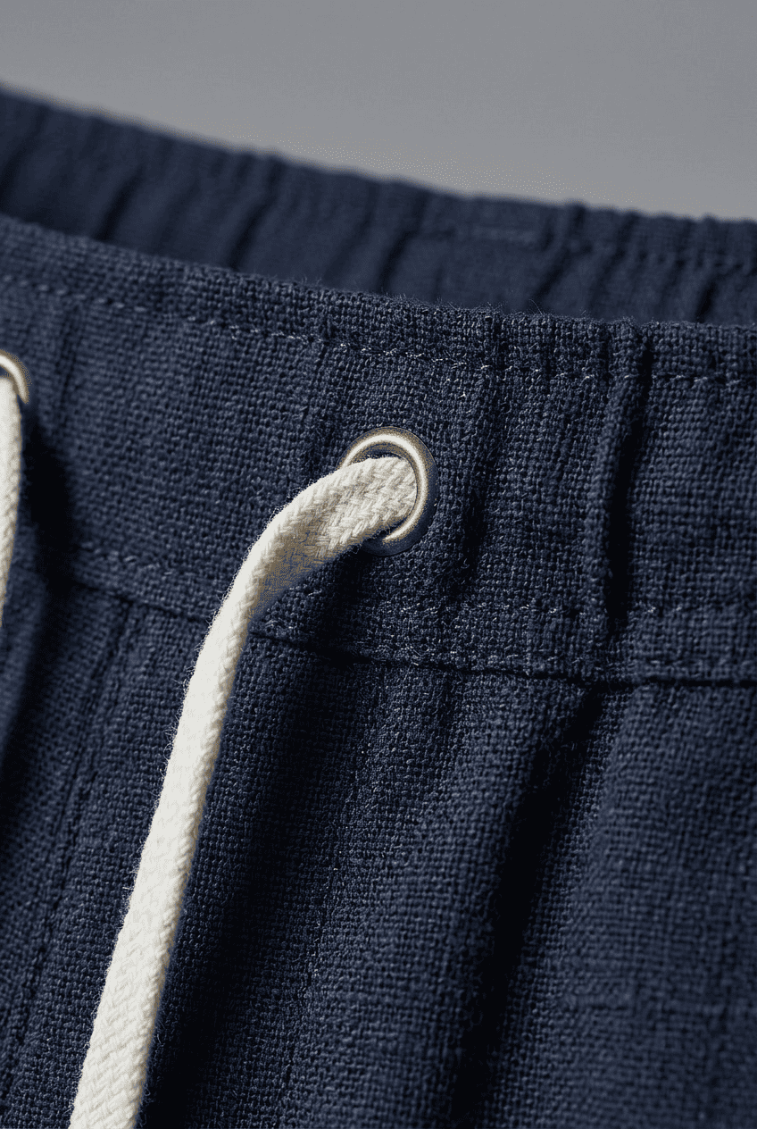 Men’s Relaxed Fit Drawstring Trousers | Casual