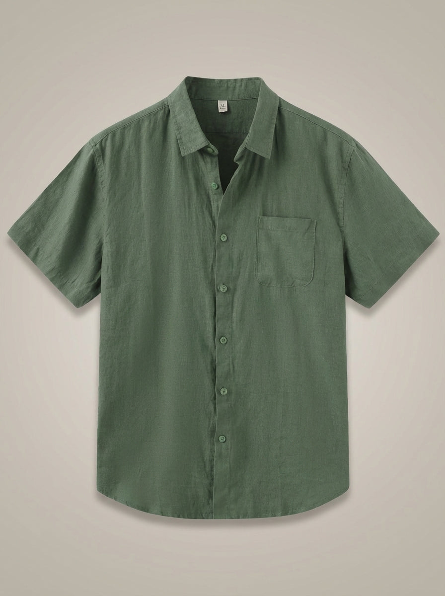 Men’s Short Sleeve Shirt | Button-Up