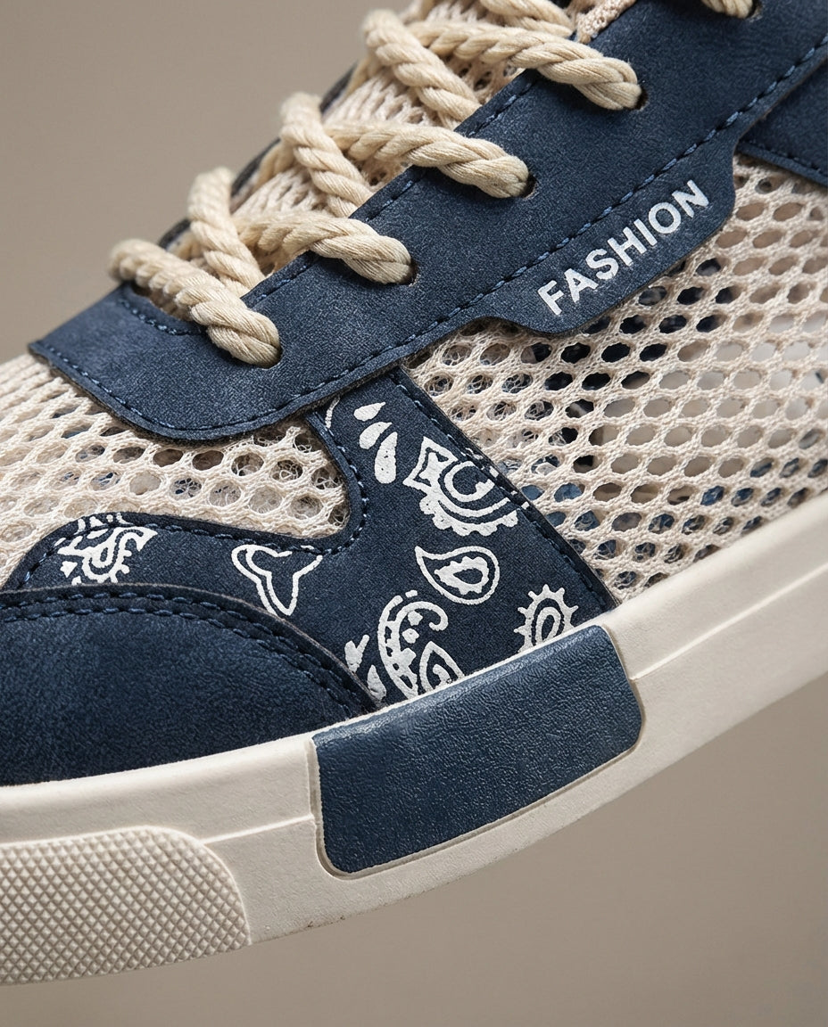 Men's Sneakers | Casual Trainers with Mesh Design