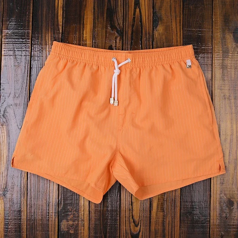 Men’s Striped Swim Shorts | Summer
