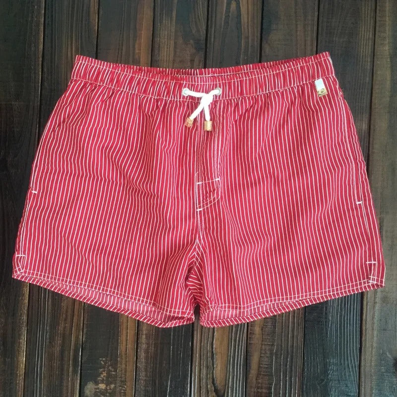 Men’s Striped Swim Shorts | Summer