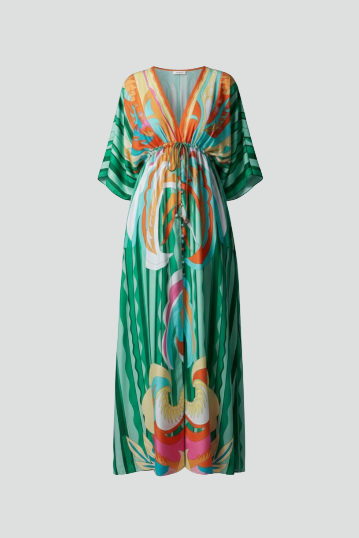 Women’s Dress | Tie Waist Maxi V-Neck