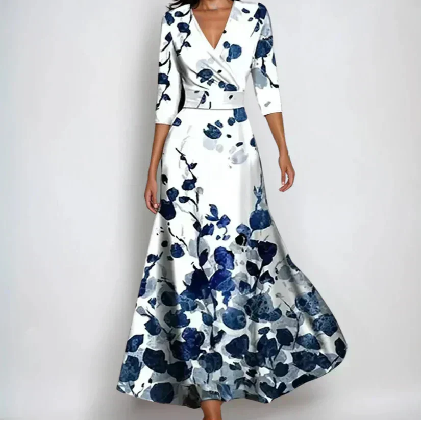 Women's Dress | A-Line Printed Wrap