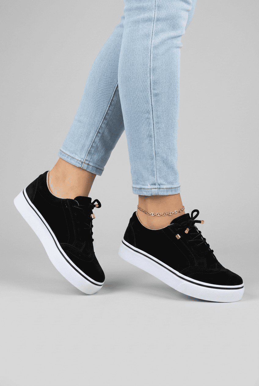 Women’s Lace Up Platform Sneakers | Slip On