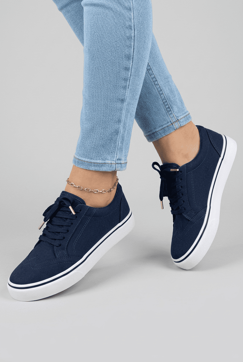 Women’s Lace Up Platform Sneakers | Slip On