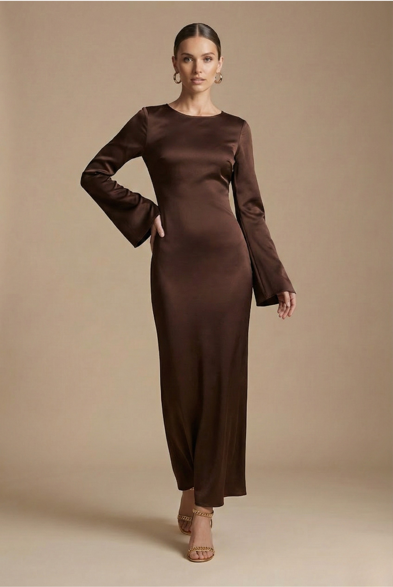 Women's Dress | Long Sleeve Maxi