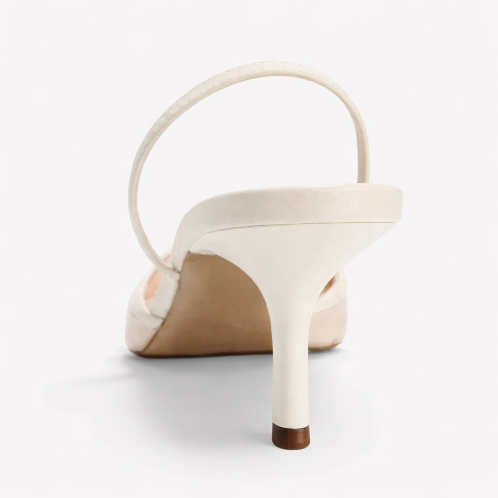 Women's Mule Heel | Pointed Toe Floral