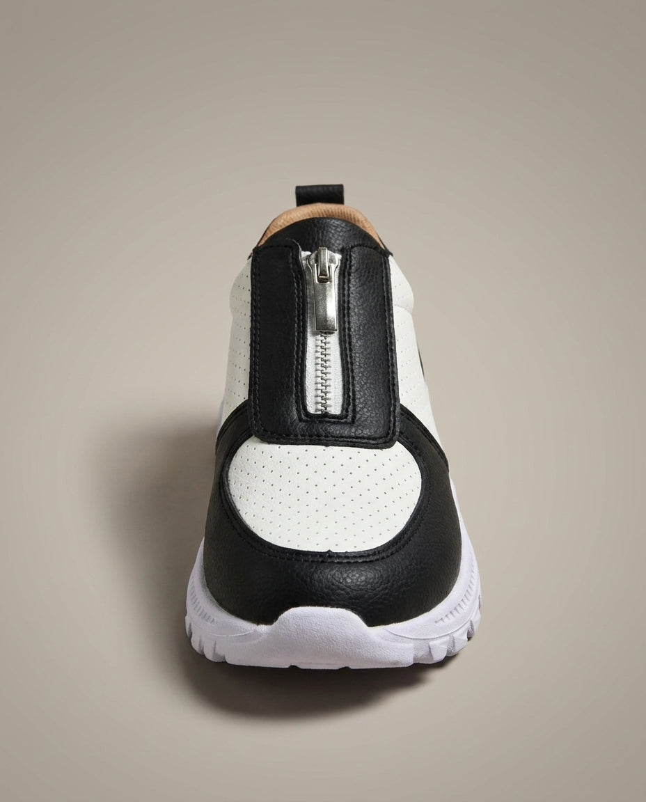 Women's Sneakers | Slip-On Trainers Zipper Design