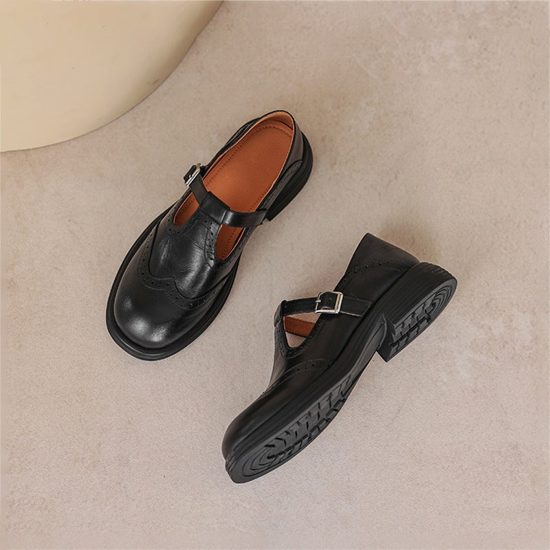 Women’s Vintage Classic Retro Shoes | Round Toe