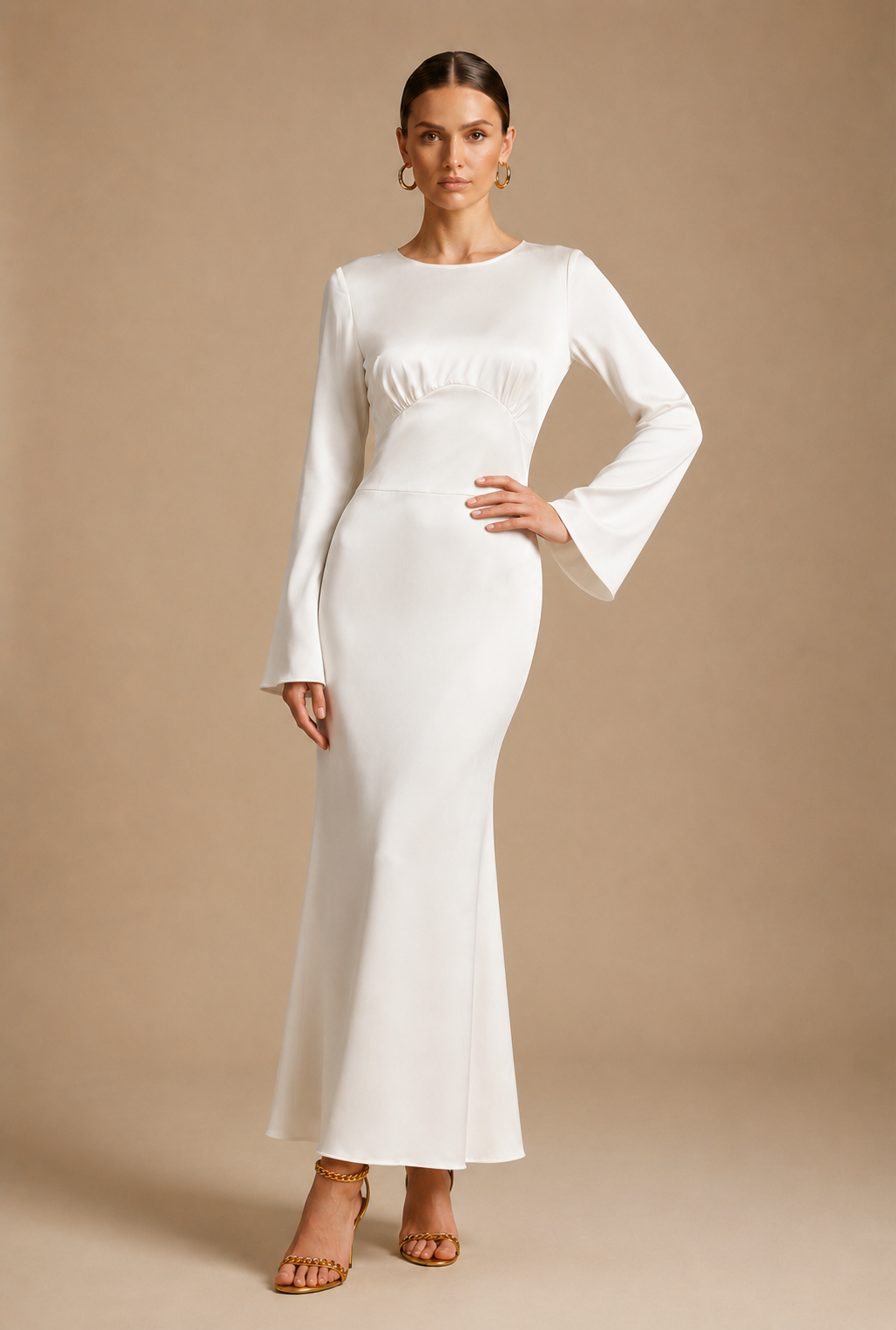 Women's Dress | Long Sleeve Maxi
