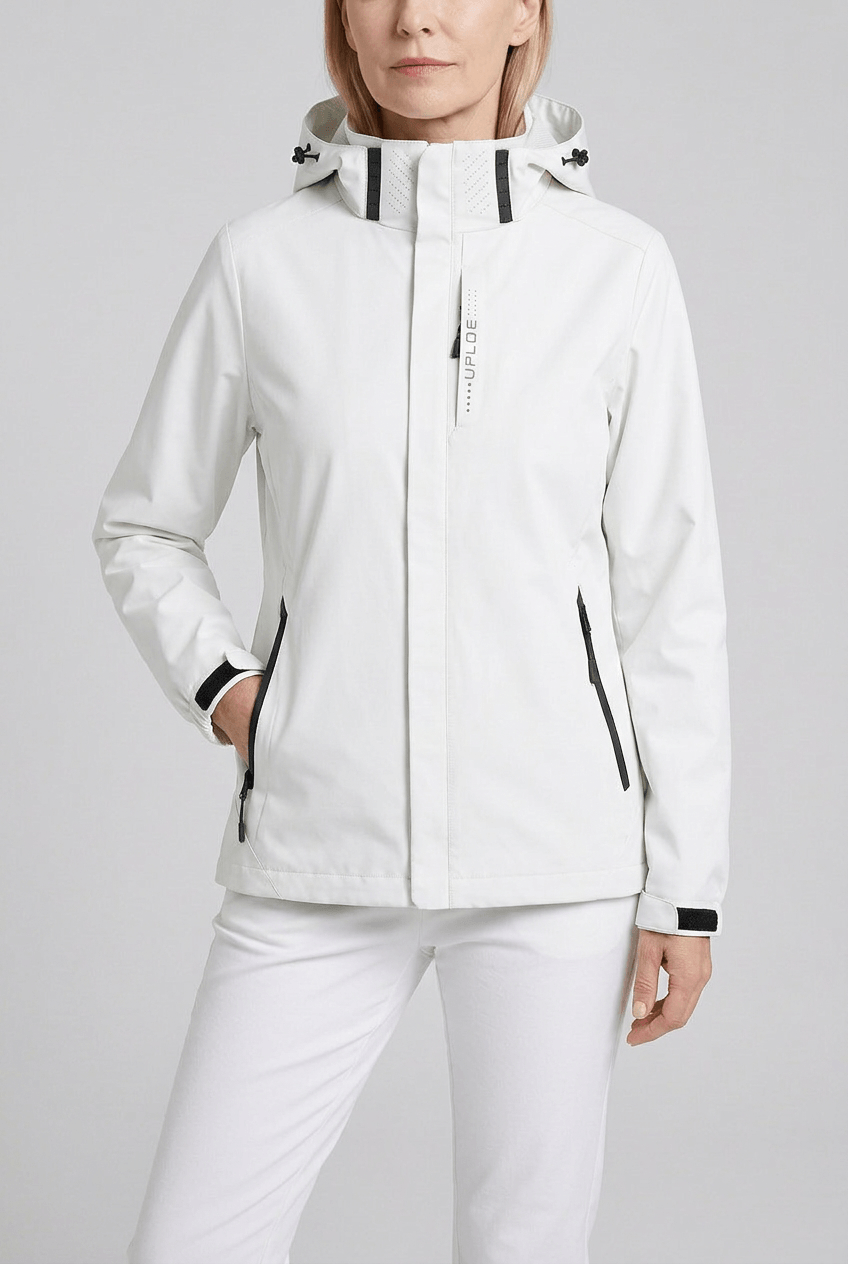 Women's Rain Jacket | Zip Pockets & Adjustable Cuffs