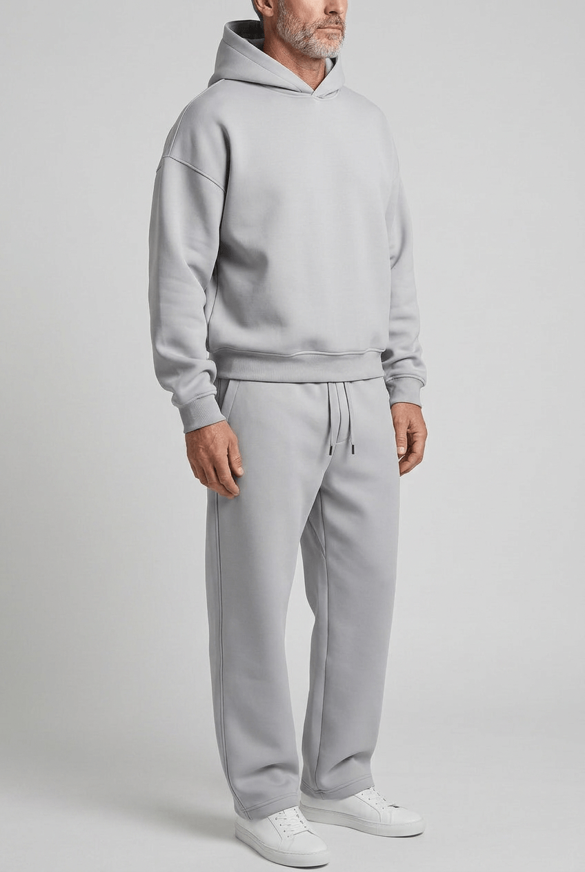 Men's Oversized Tracksuit | Pullover Hoodie