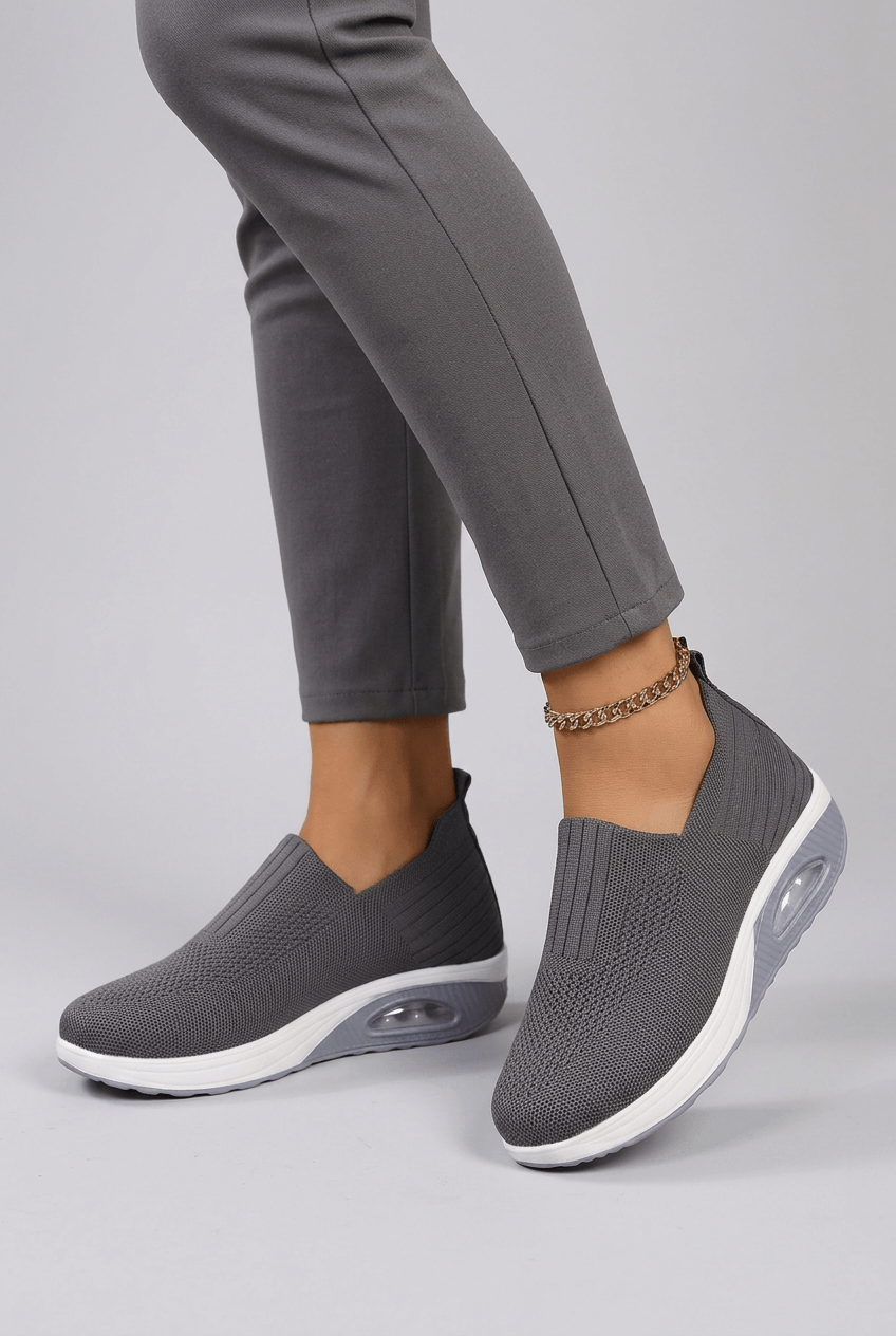 Women’s Casual Knit Walking Sneakers | Slip On