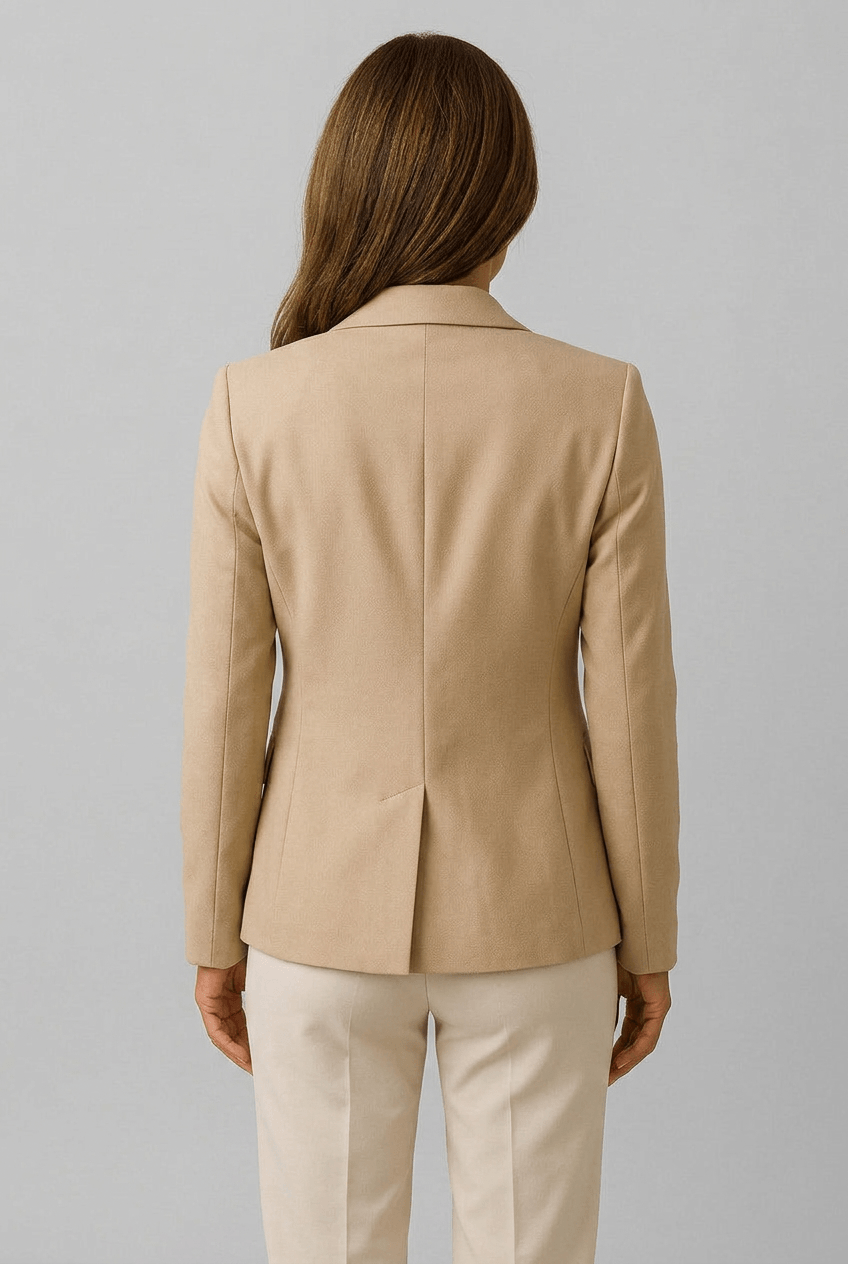 Women's Tailored Fit Single-Button Closure Blazer | Modern