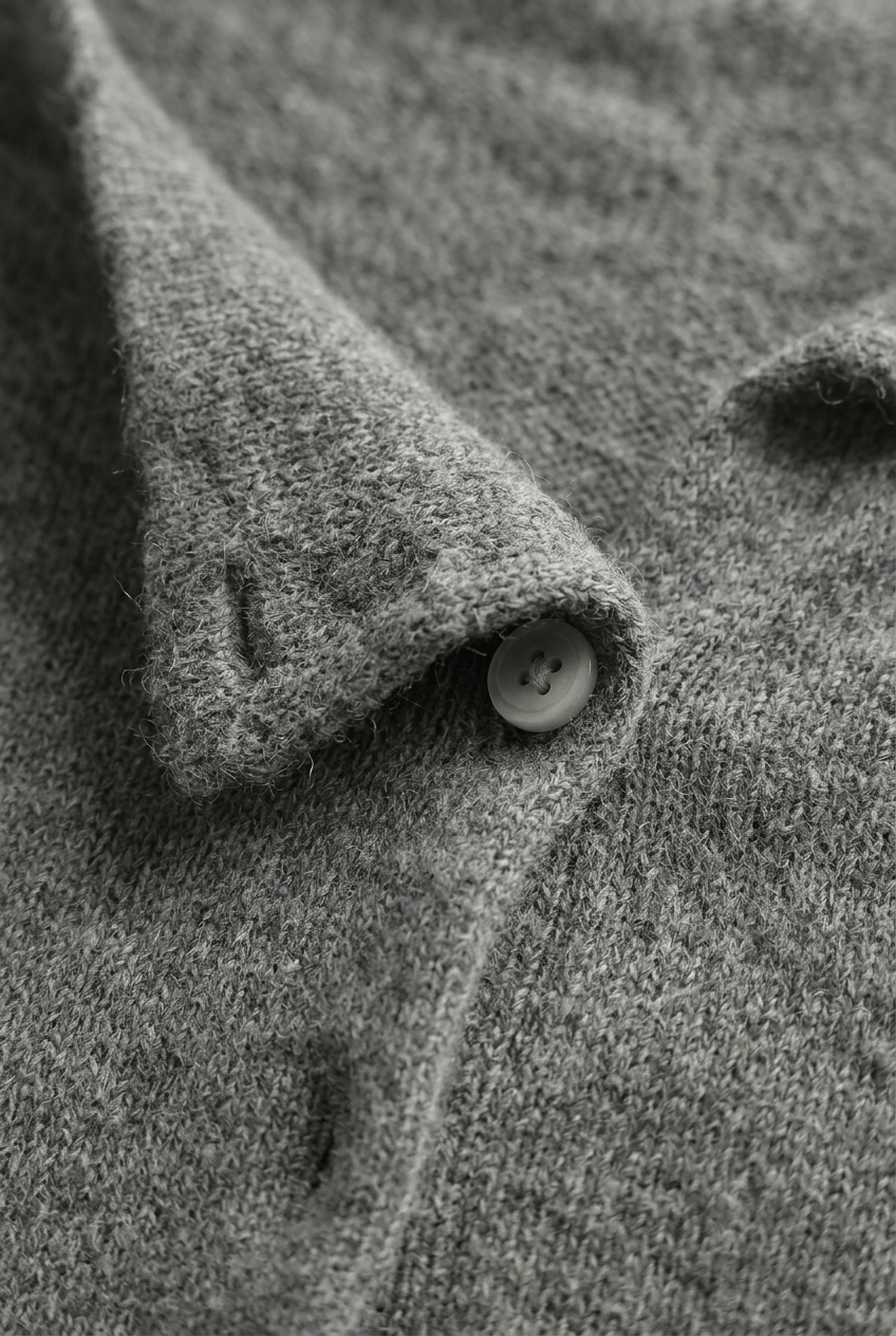 Women's Asymmetric Cardigan | Button Front & Ribbed Cuffs