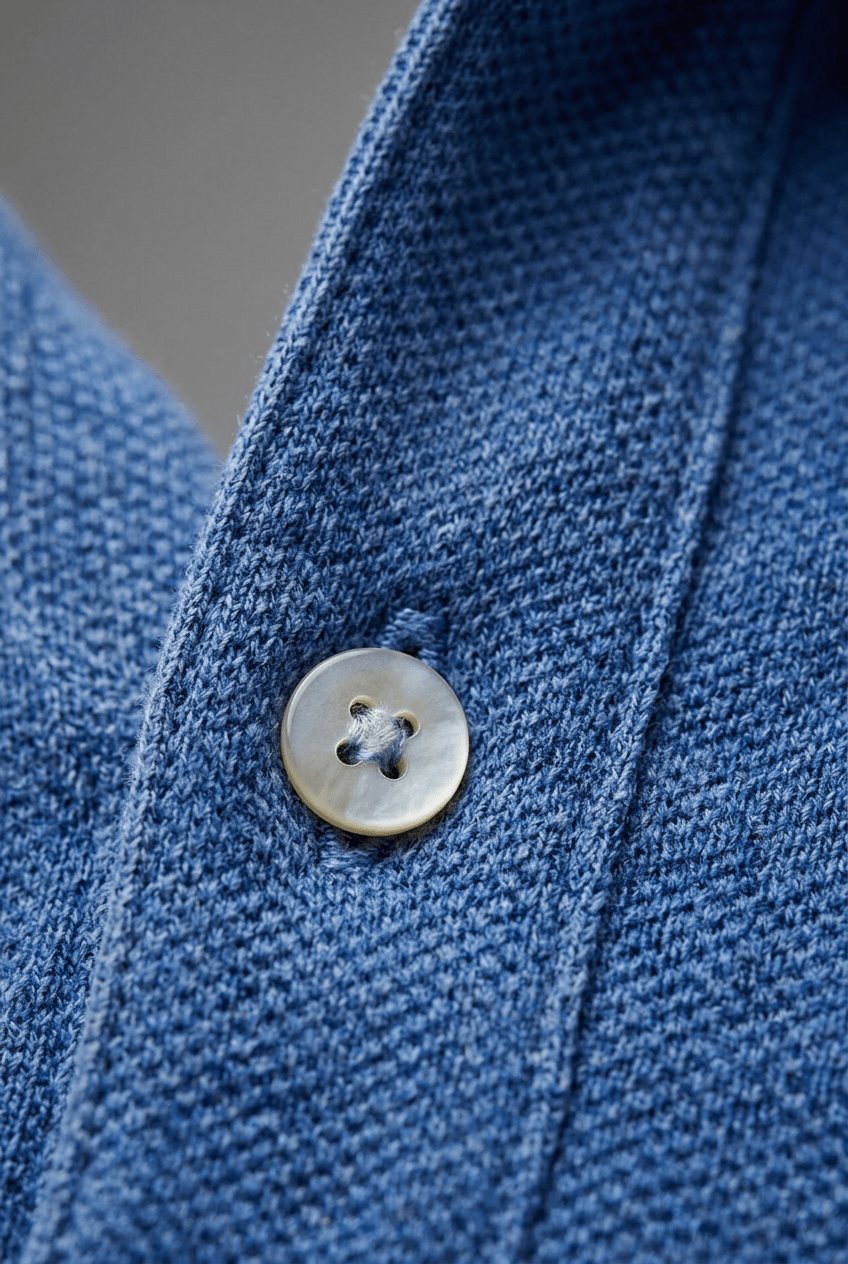 Polo Shirt Men | Short Sleeve with Washed Finish & Classic Collar