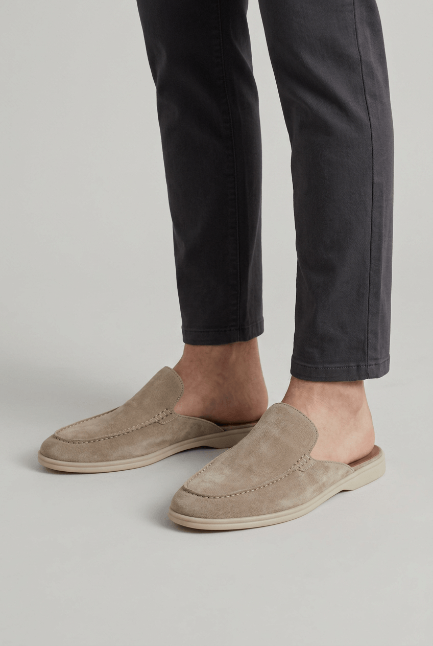 Men's Mules | Round Toe & Slip-on
