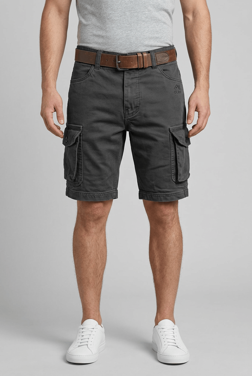 Men's Cargo Shorts | Belt Loops & Flap Pockets
