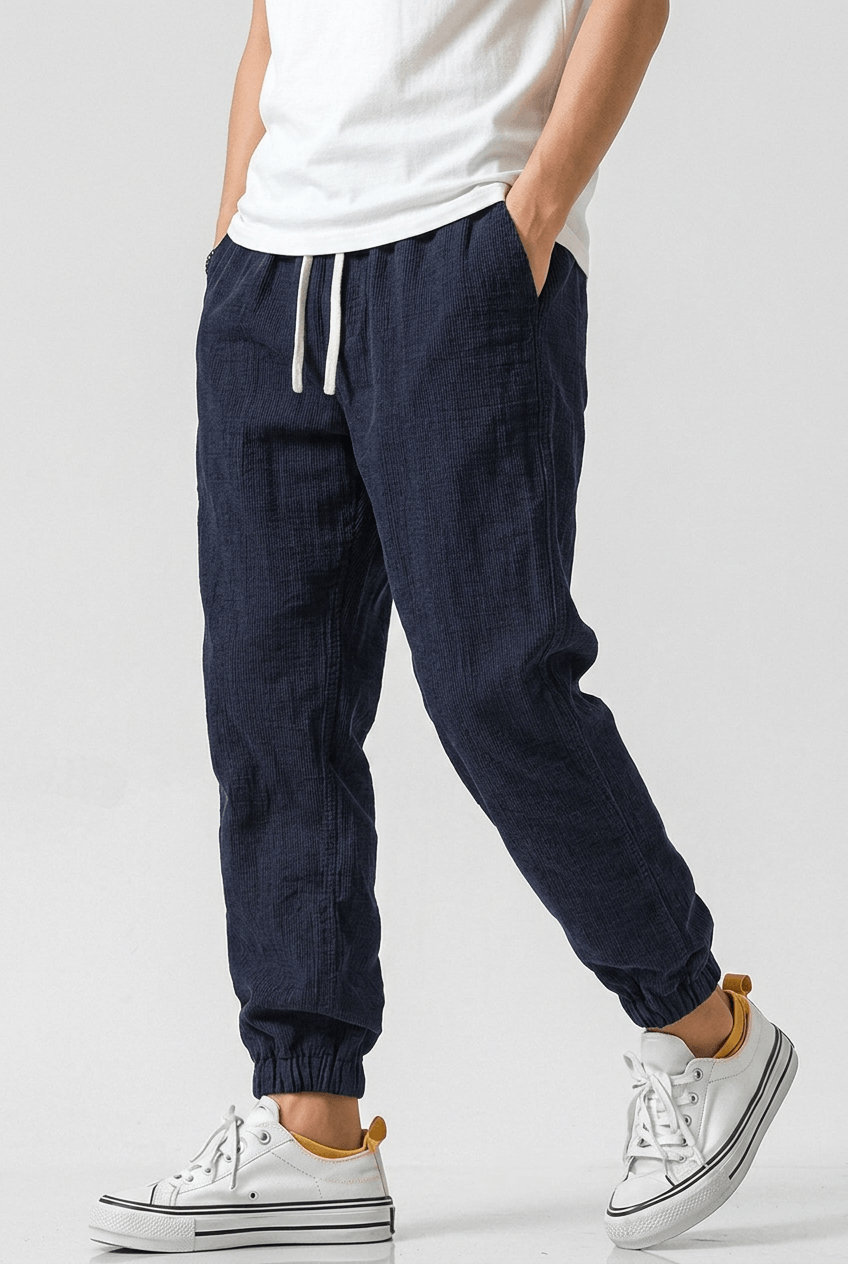 Men's Jogger Trousers | Tapered Fit & Elasticated Cuffs