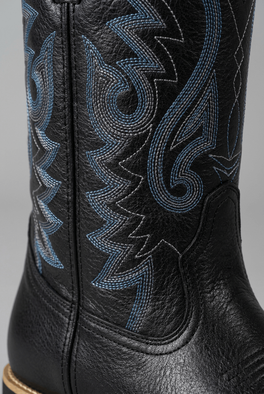 Embroidered Cowboy Boots | Western Stitch Shaft