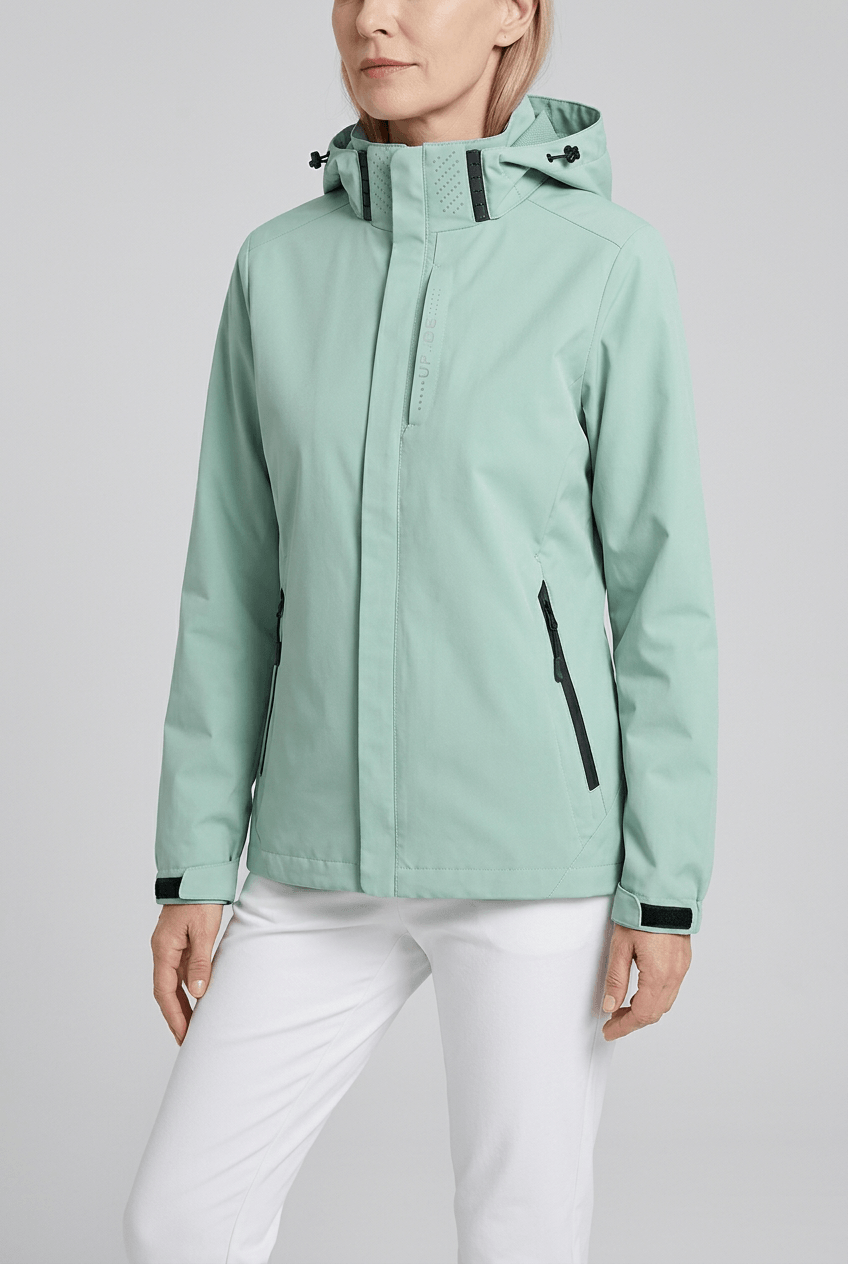 Women's Rain Jacket | Zip Pockets & Adjustable Cuffs