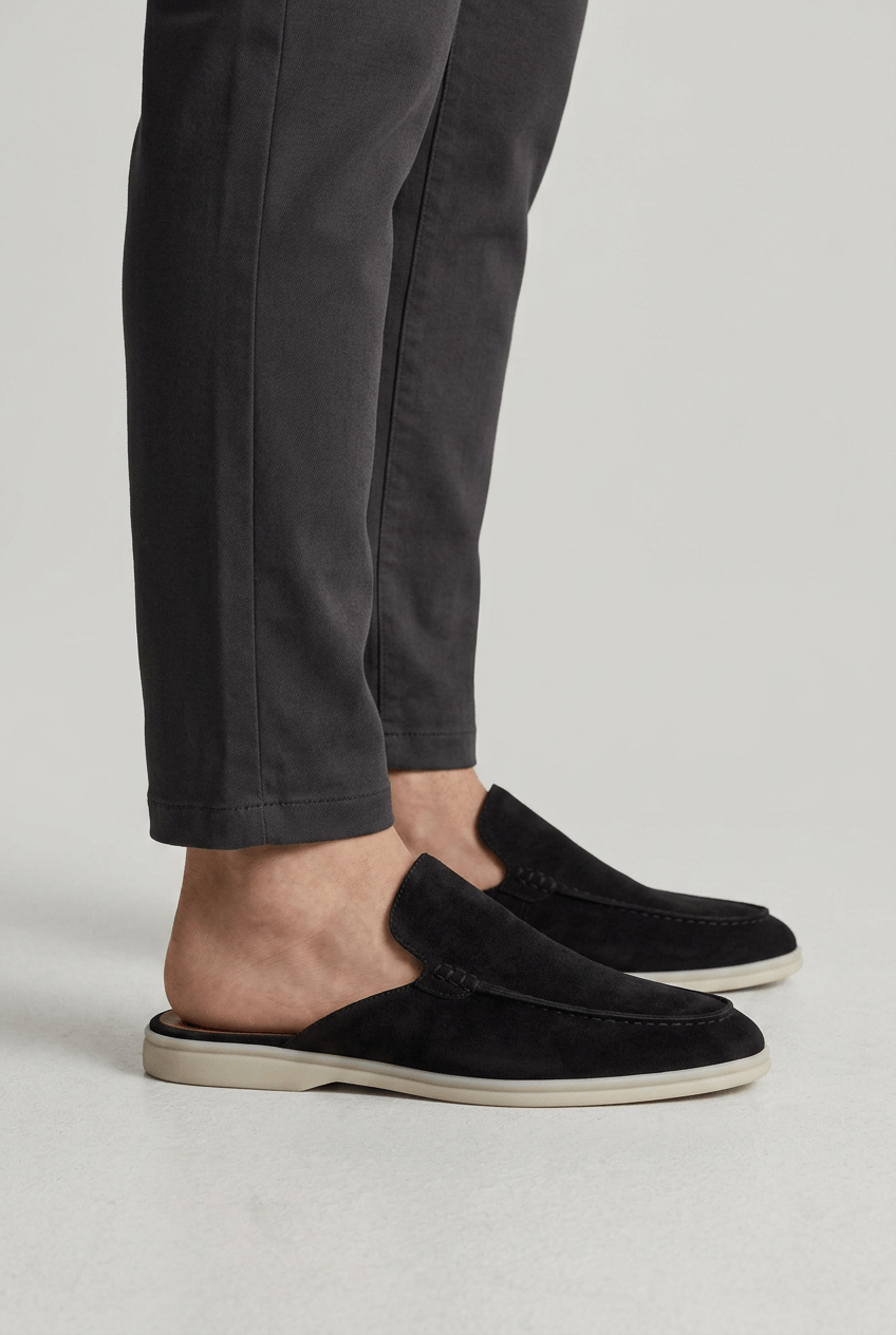 Men's Mules | Round Toe & Slip-on