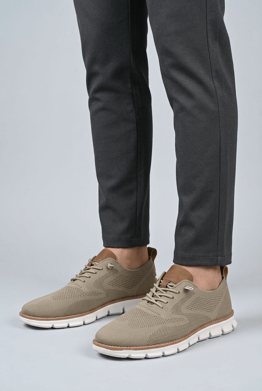 Men's Orthopedic Trainers | Knit Upper & Lace-Up