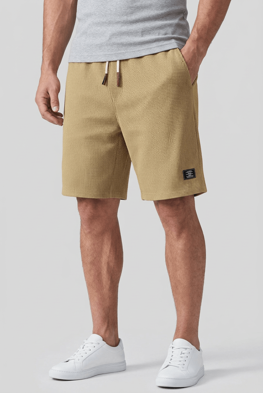 Men's Shorts | Elasticated Drawstring Waist & Side Pockets