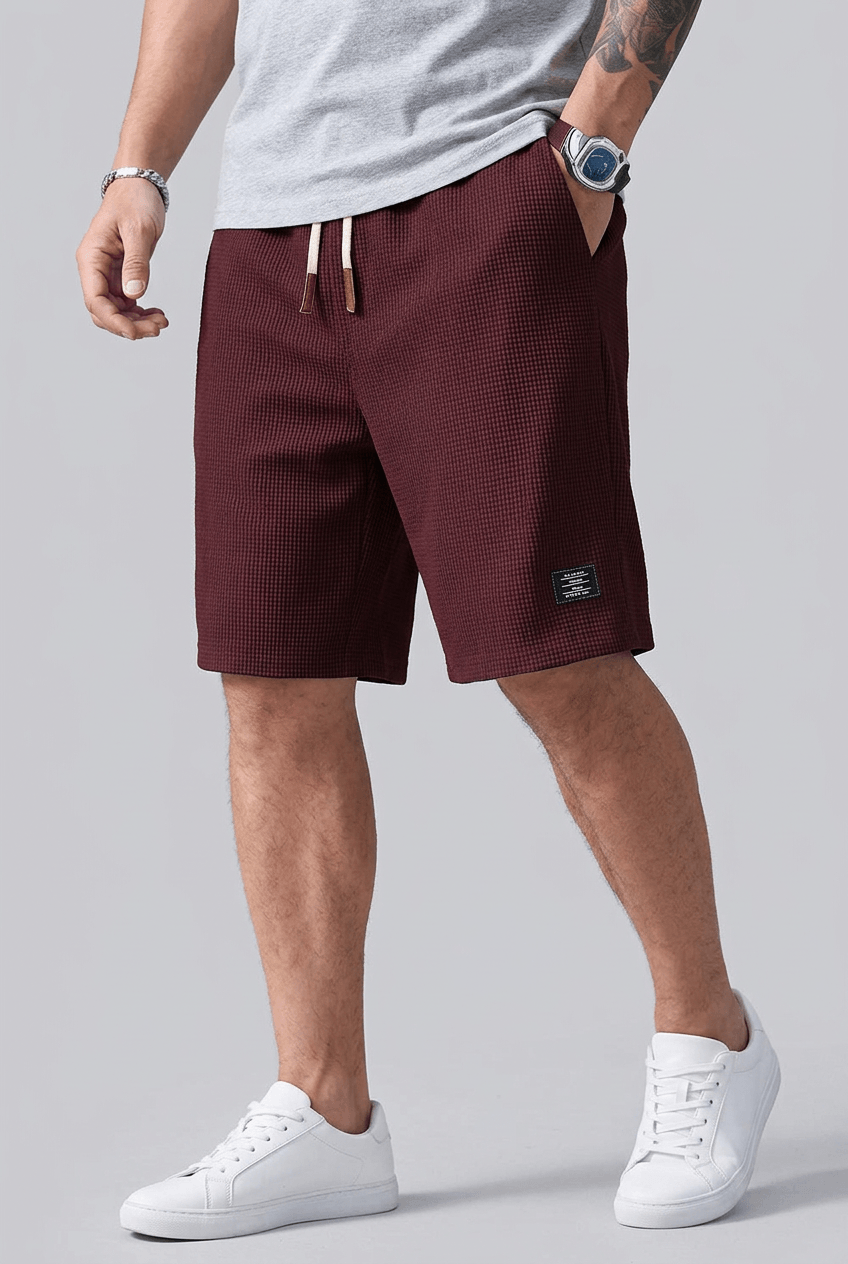 Men's Shorts | Elasticated Drawstring Waist & Side Pockets
