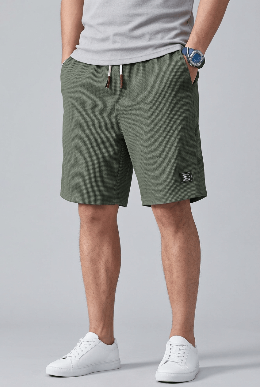 Men's Shorts | Elasticated Drawstring Waist & Side Pockets