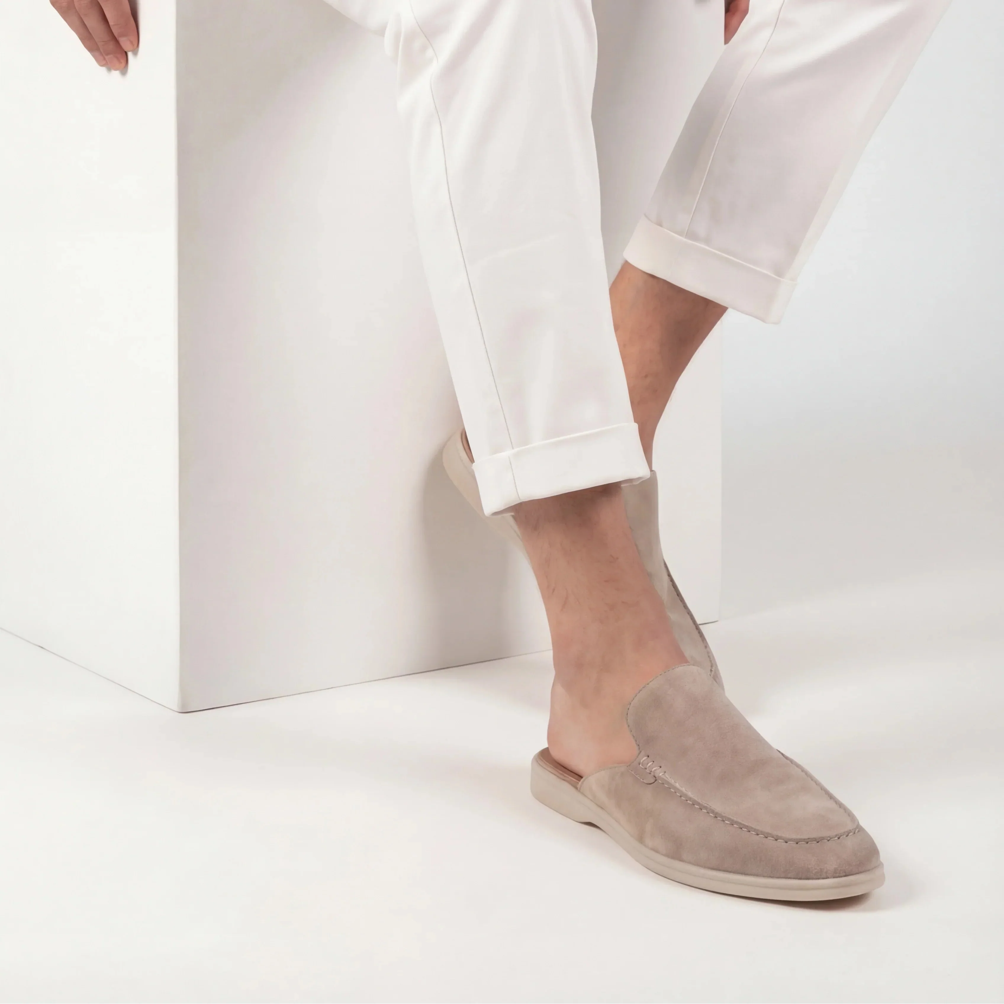 Men's Mules | Round Toe & Slip-on