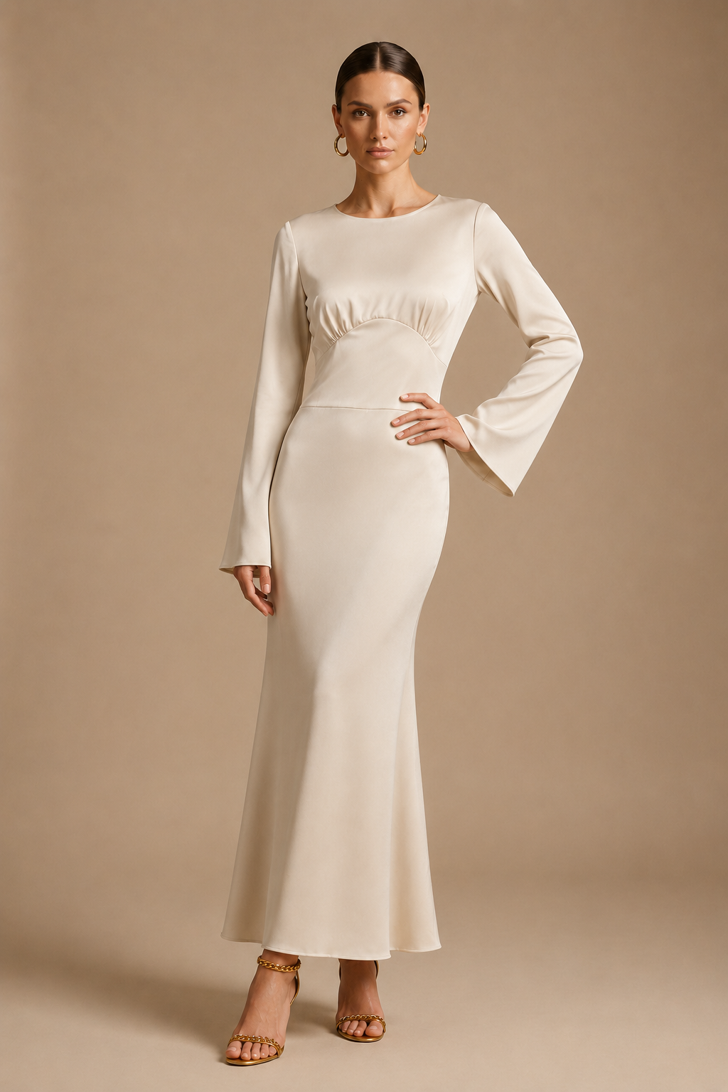 Women's Dress | Long Sleeve Maxi
