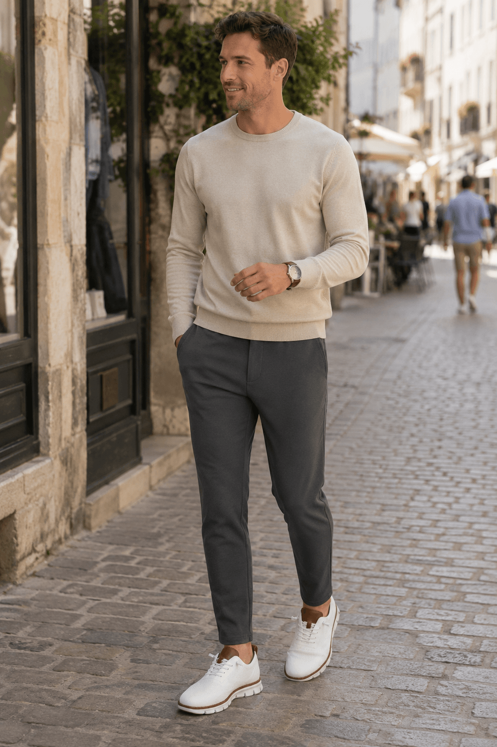 Men's Orthopedic Trainers | Knit Upper & Lace-Up