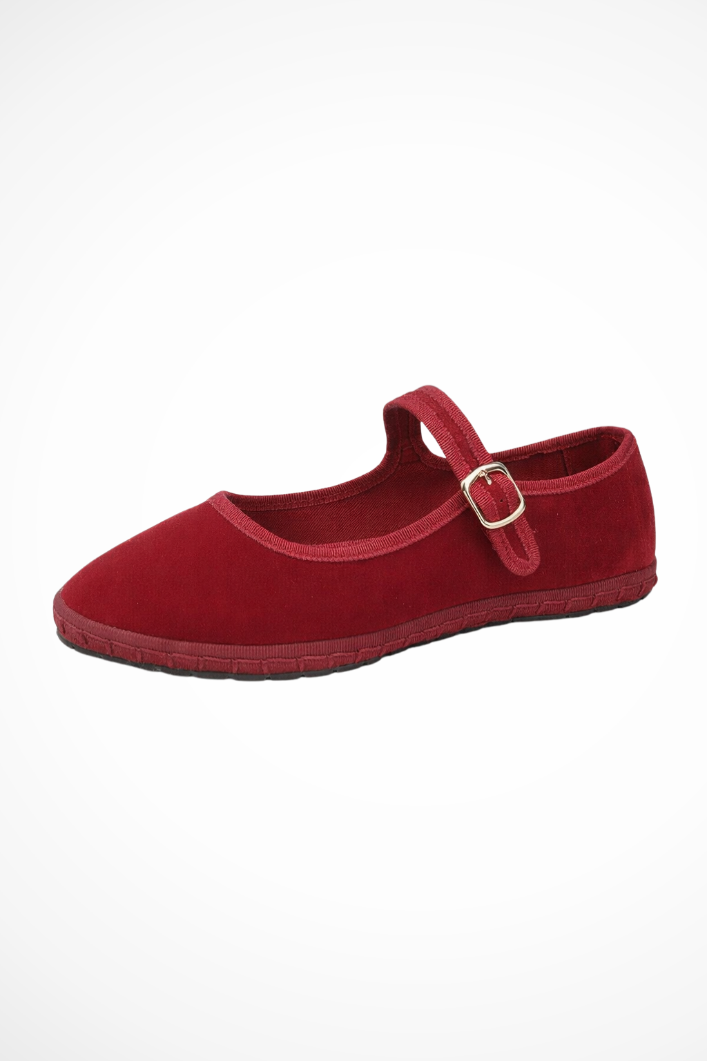 Mary Jane Shoes Women | Ballet Flats with Buckle Strap
