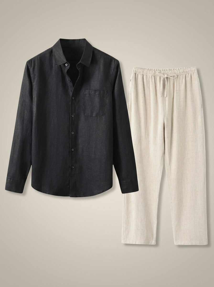 Men’s 2 Piece Set | Matching Shirt Pants