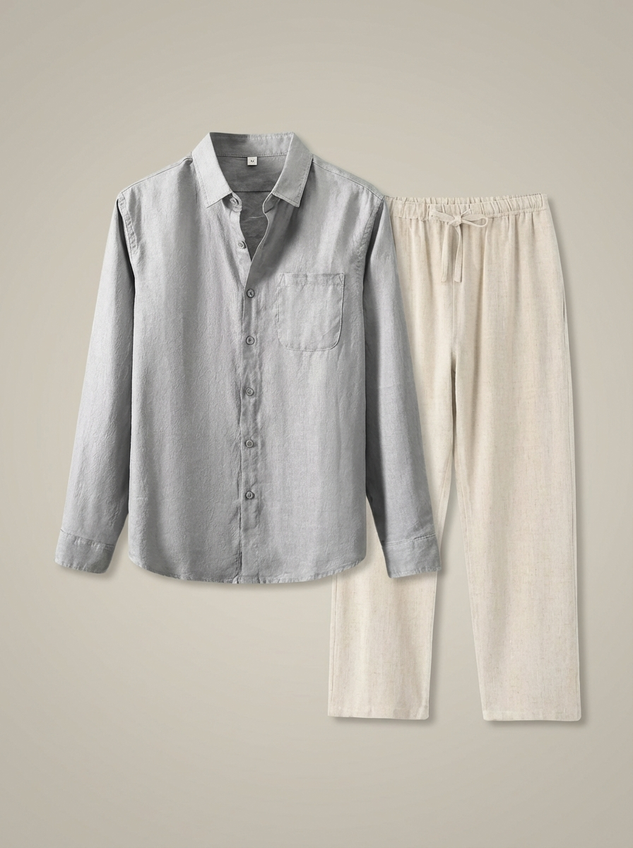 Men’s 2 Piece Set | Matching Shirt Pants