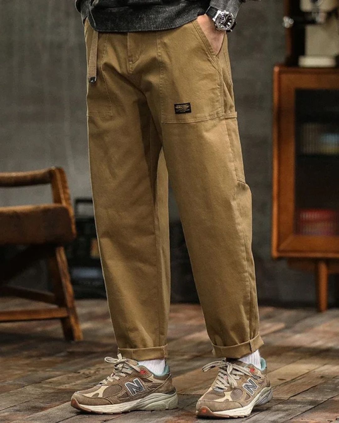 Men's Cargo Trousers | Straight Leg