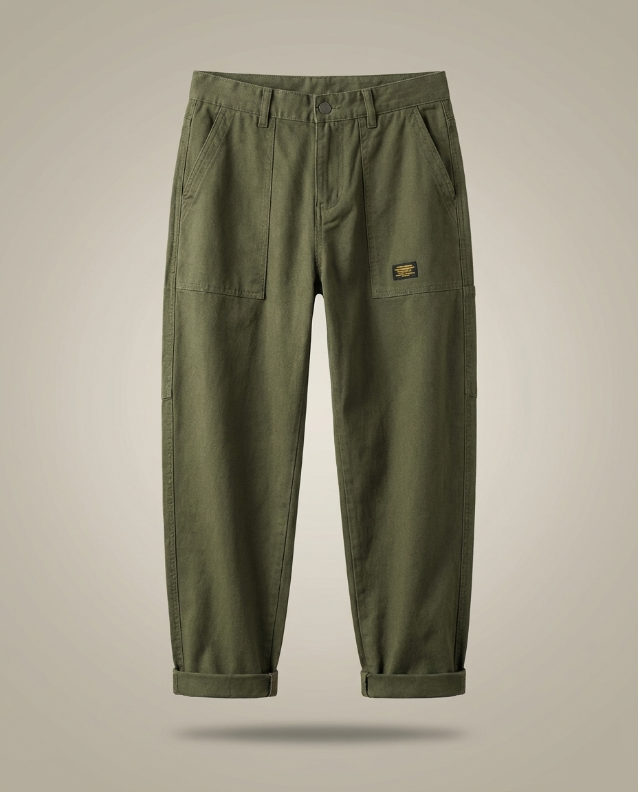 Men's Cargo Trousers | Straight Leg