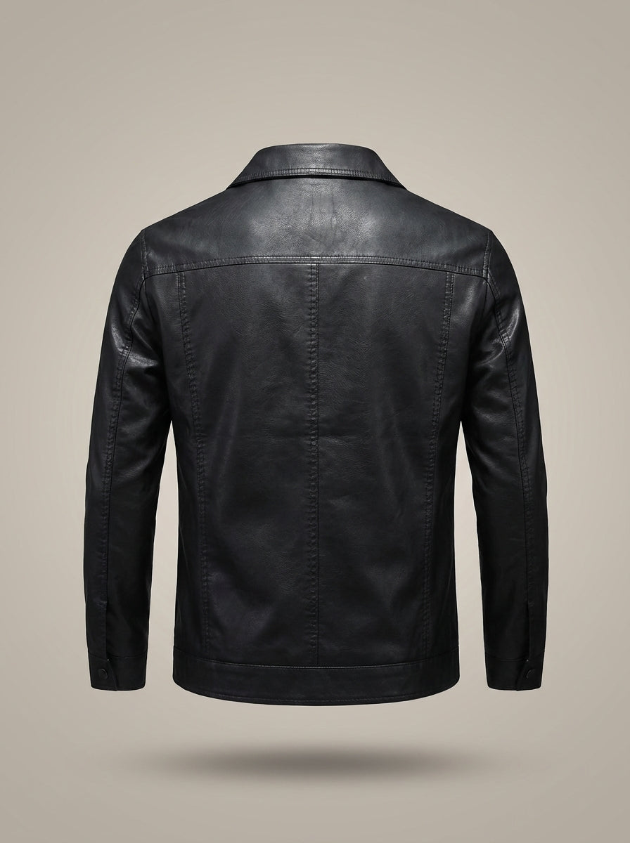 Men’s Jacket | Black Zip-Up