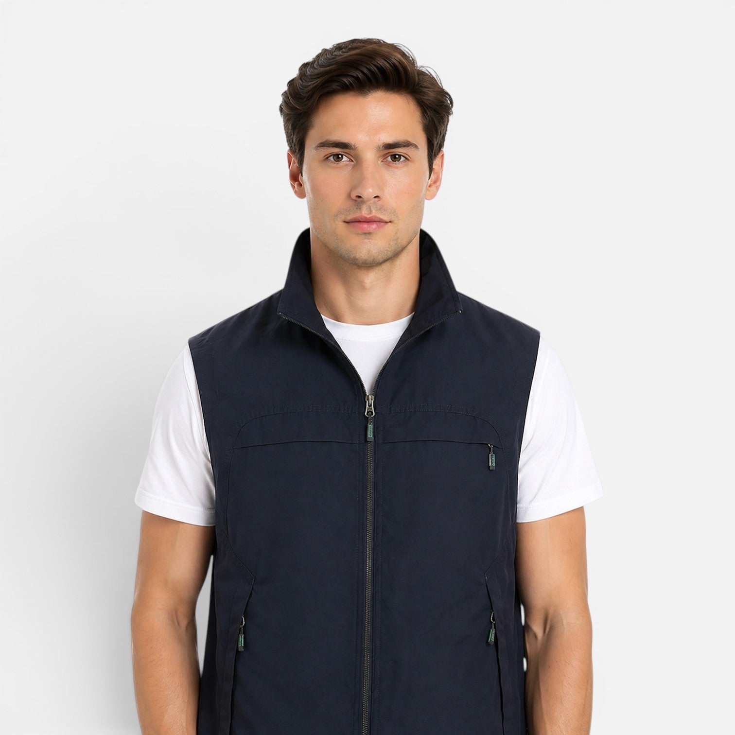 Men's Vest | Zipper Breathable