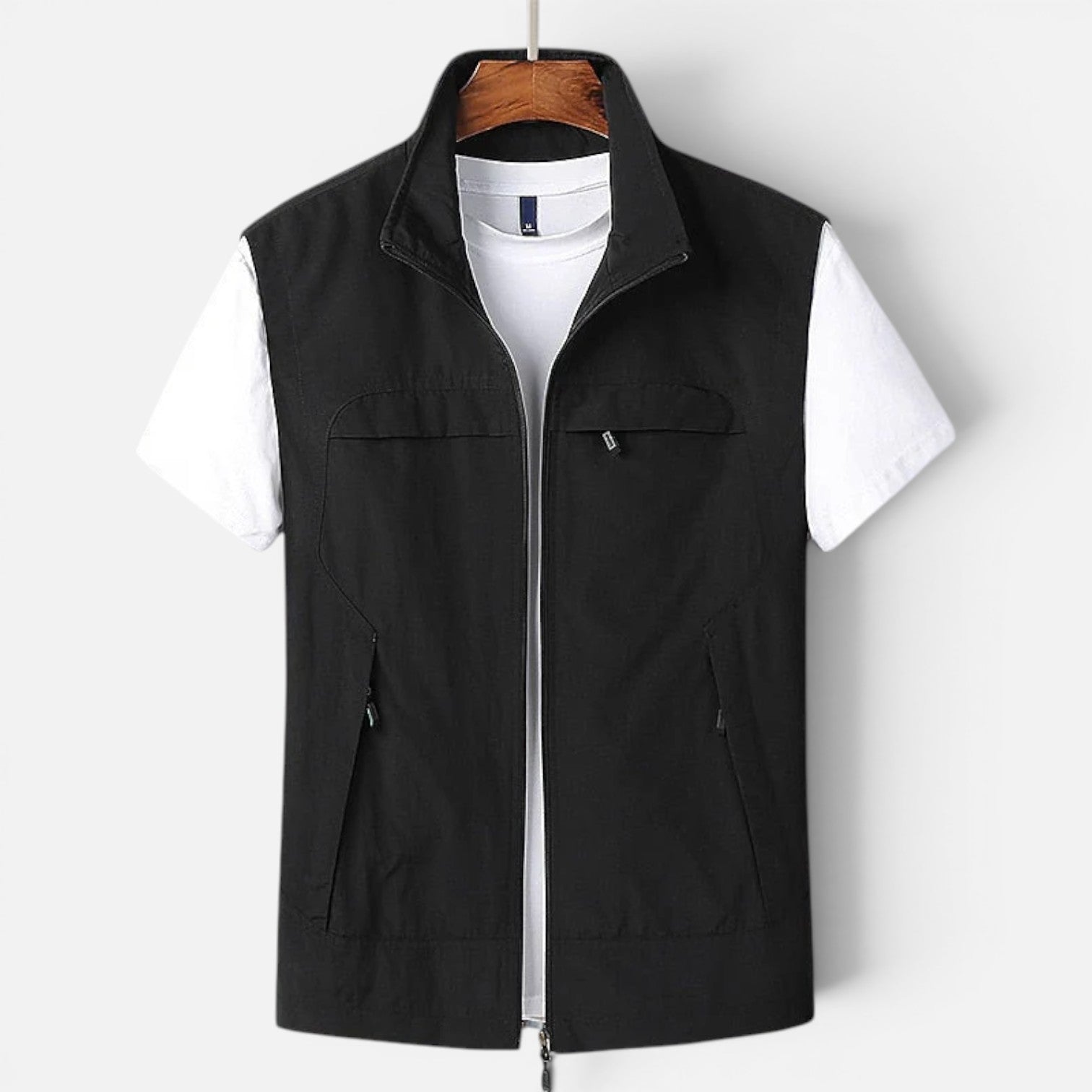 Men's Vest | Zipper Breathable