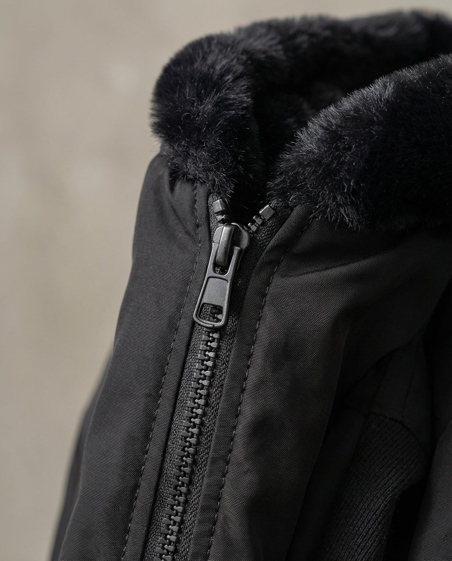 Women's Bomber Jacket | Zip-Up Oversized Fit