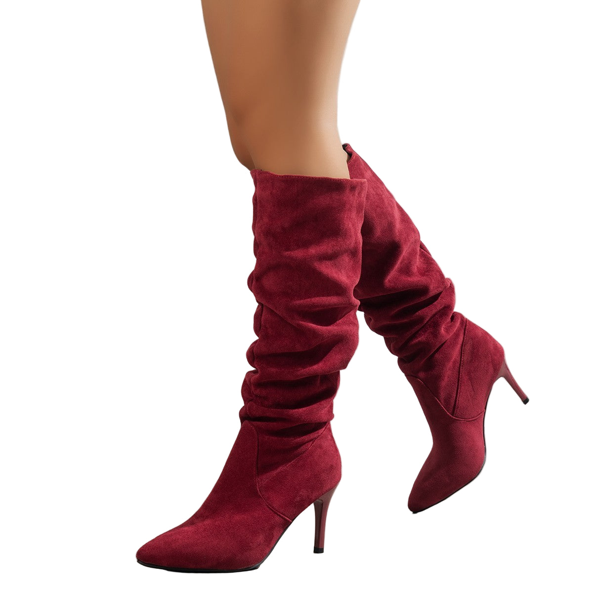 Women's Boot | Pointed Toe Slouchy Stiletto Heel