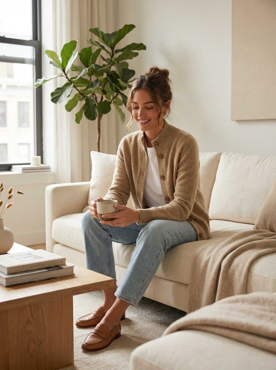 Women's Cardigan | Button-Up Knit