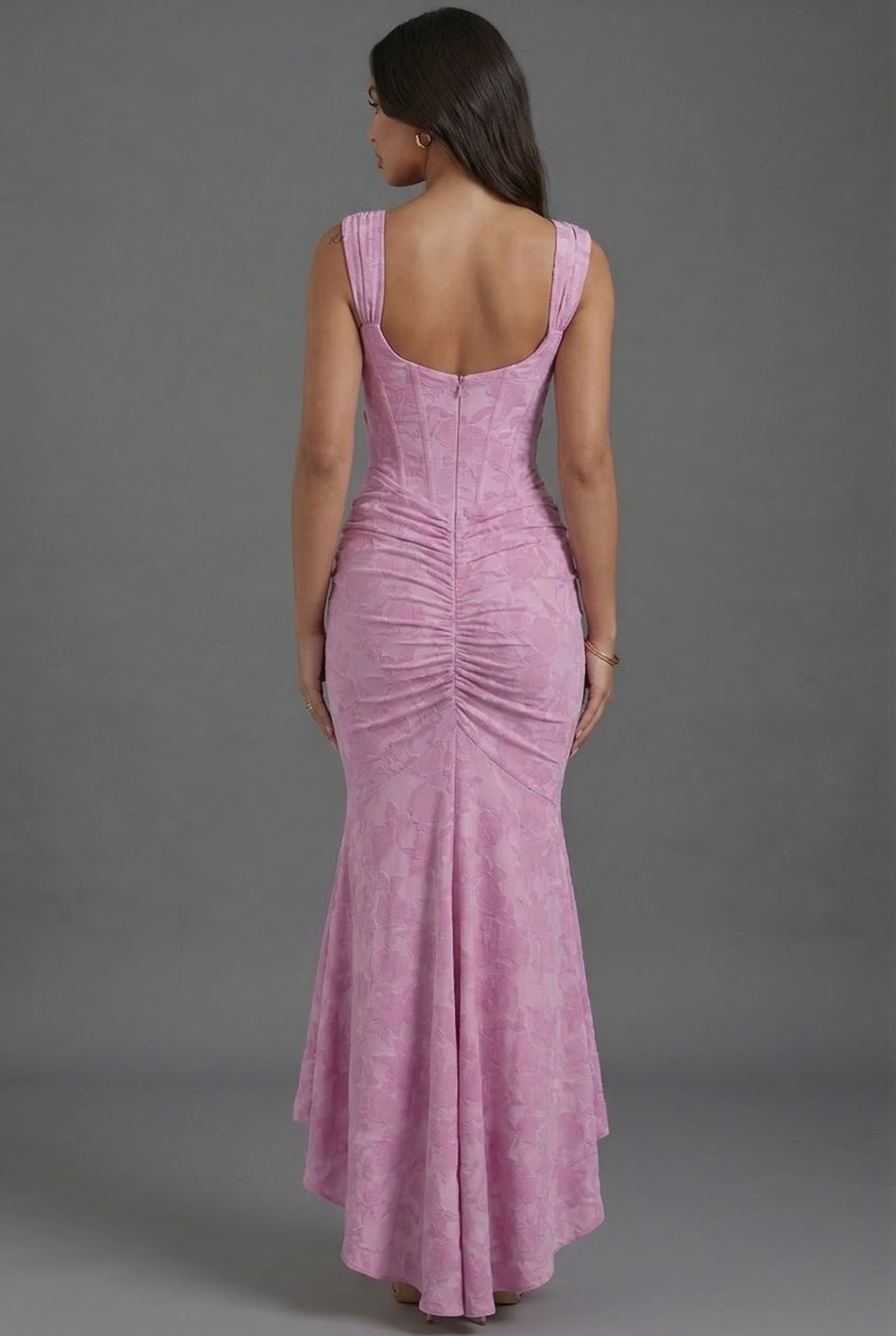 Women's Dress | Floral Wedding Guest Corset Ruched